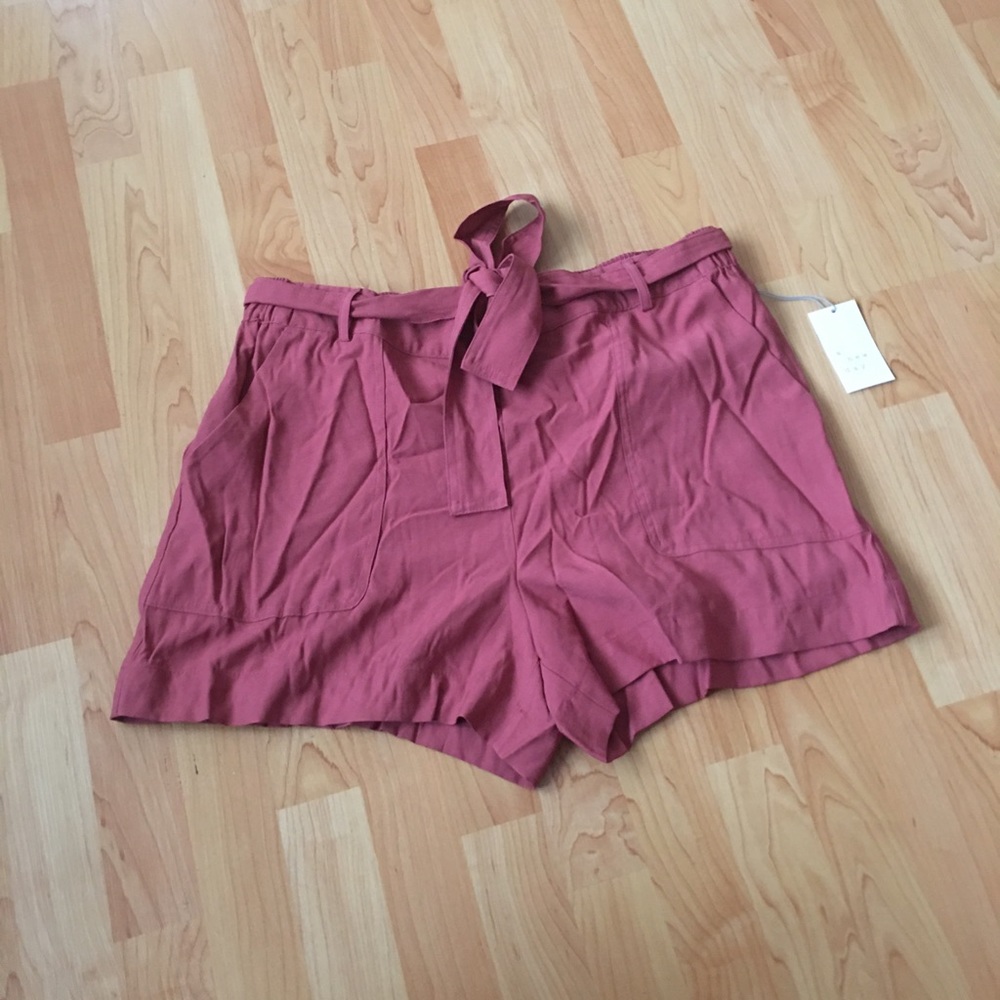 A New Day High-Rise Tie Waist Shorts